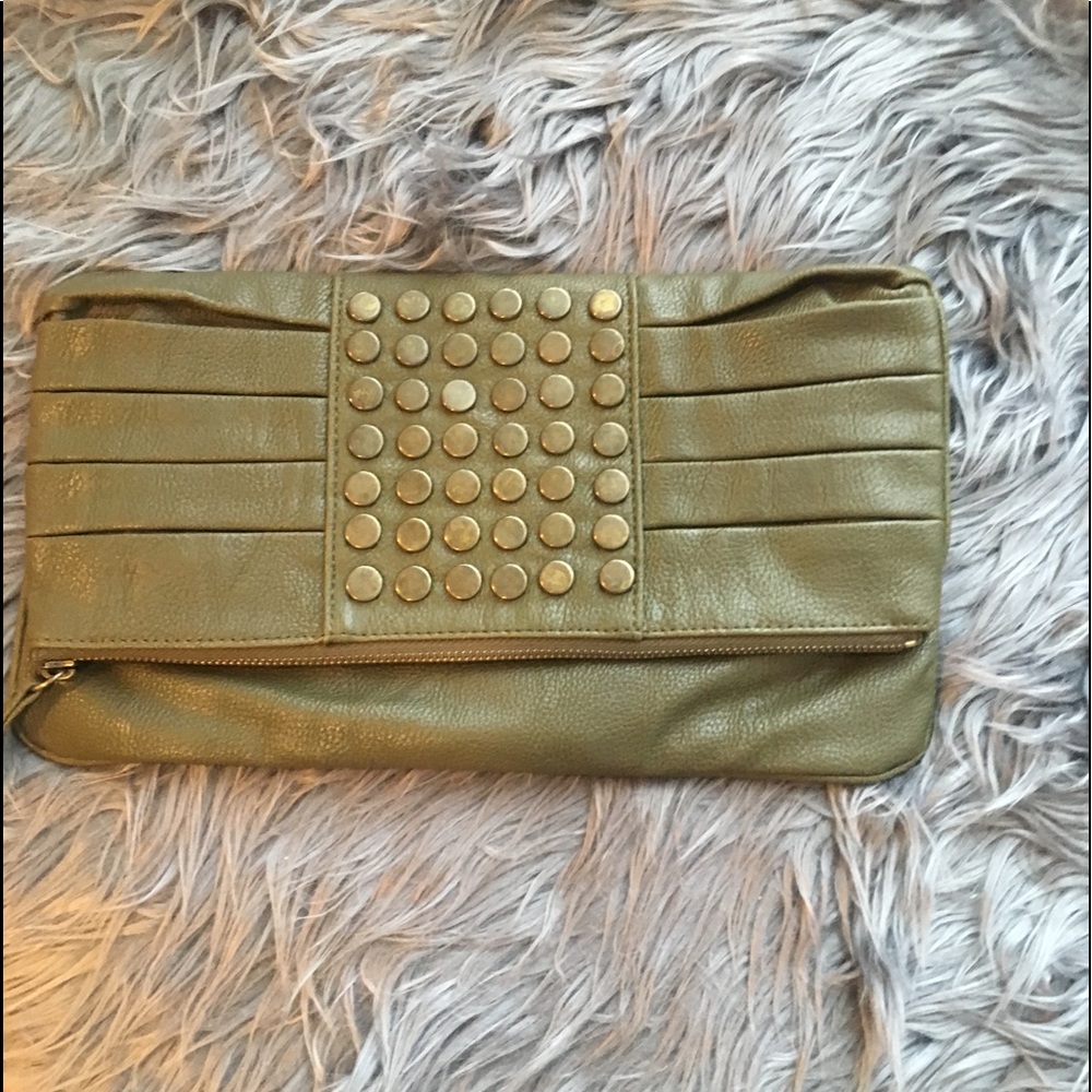 Vegan Leather Envelope Bag